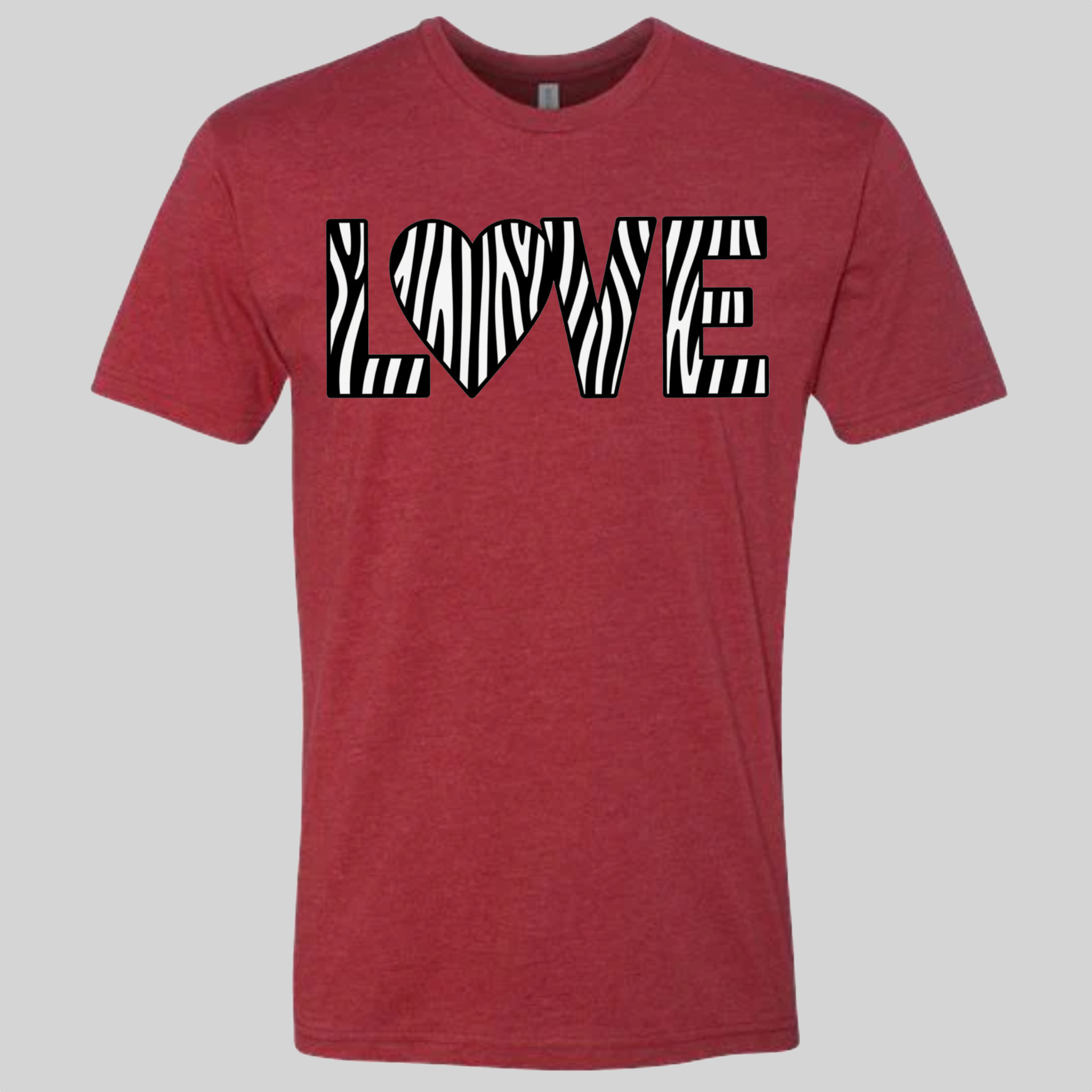 LOVE - Zebra T-Shirt