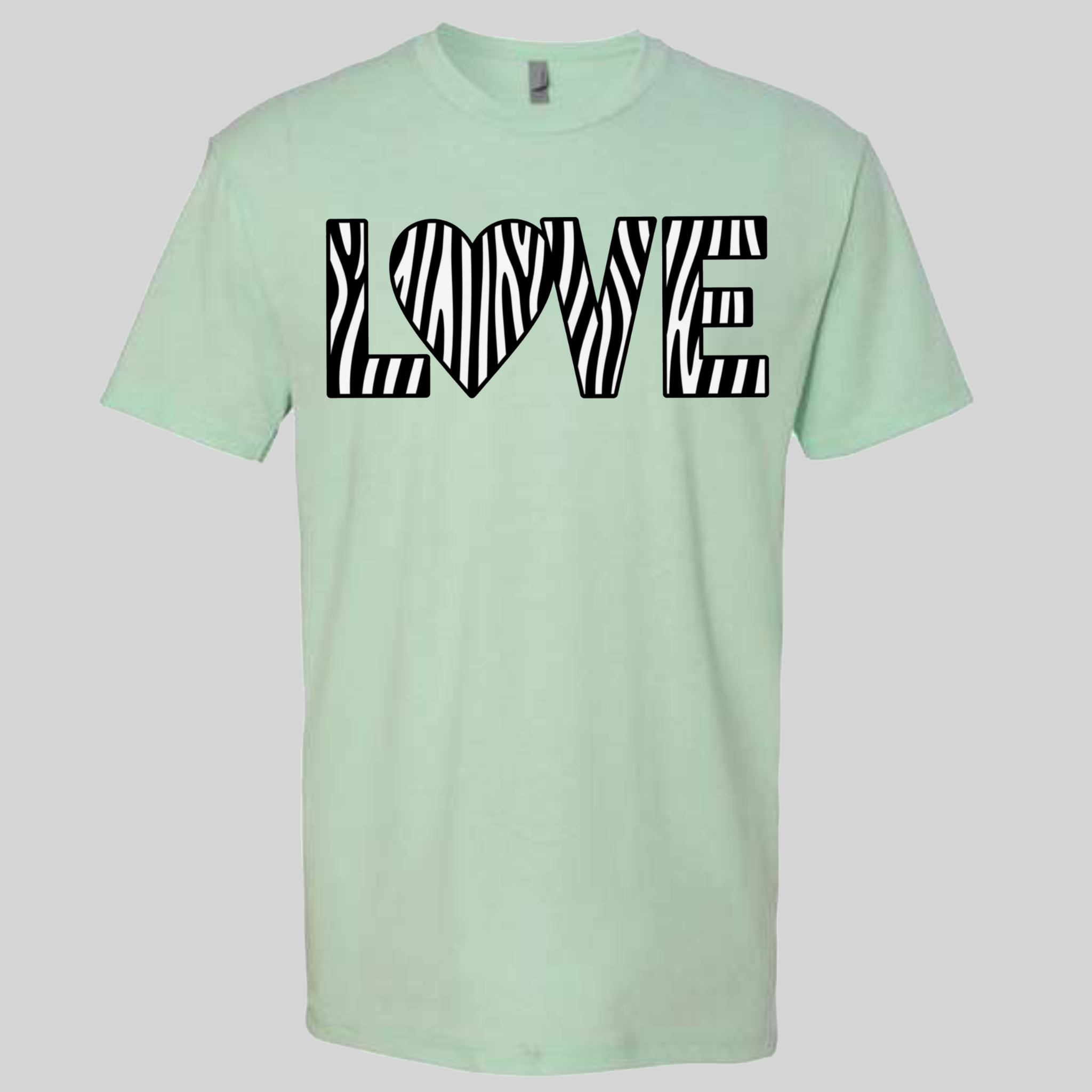 LOVE - Zebra T-Shirt