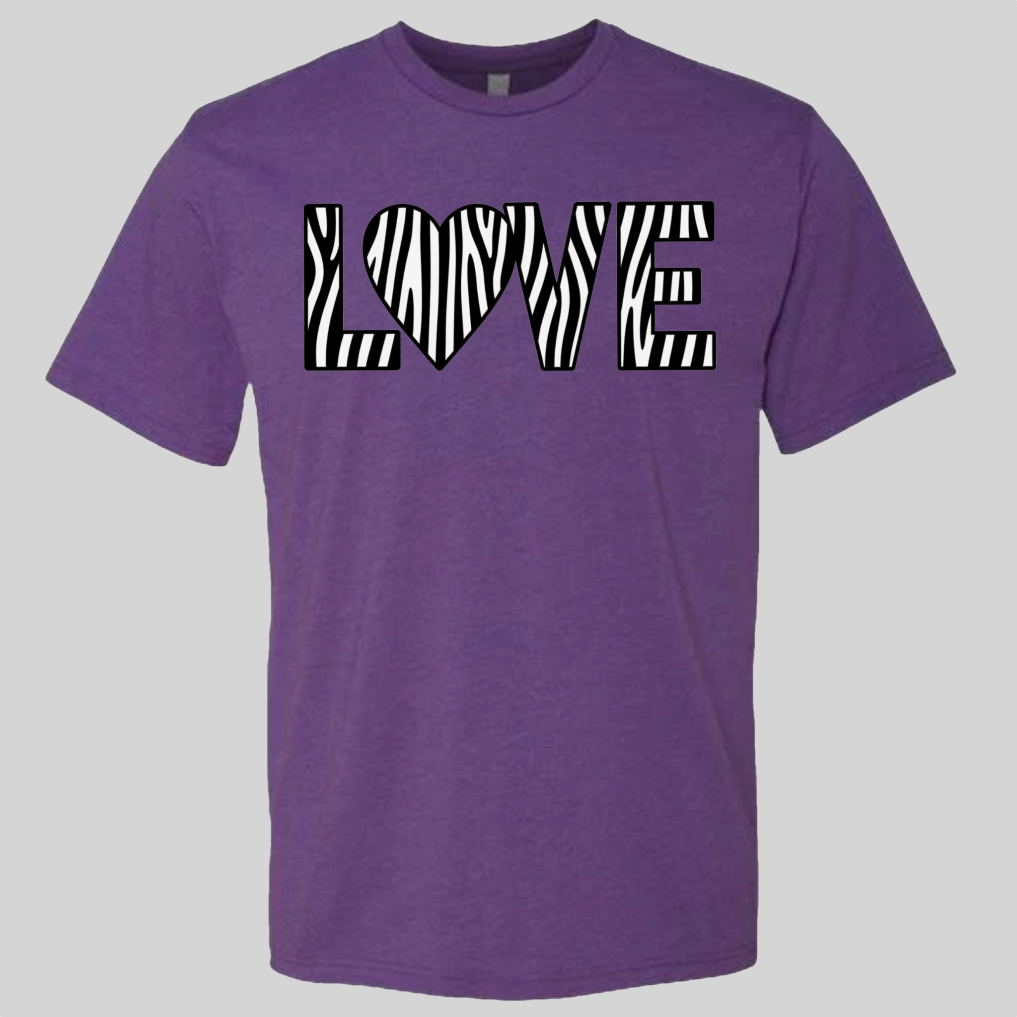 LOVE - Zebra T-Shirt