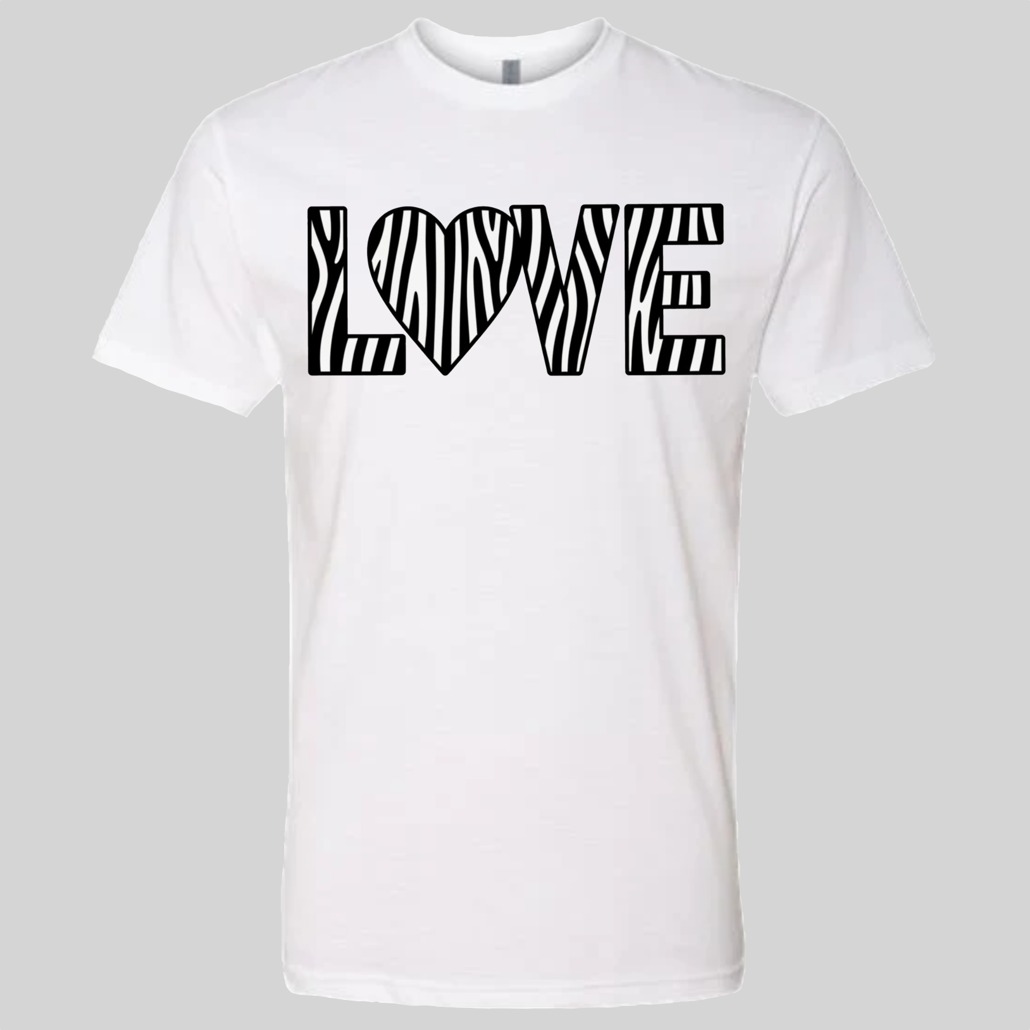 LOVE - Zebra T-Shirt