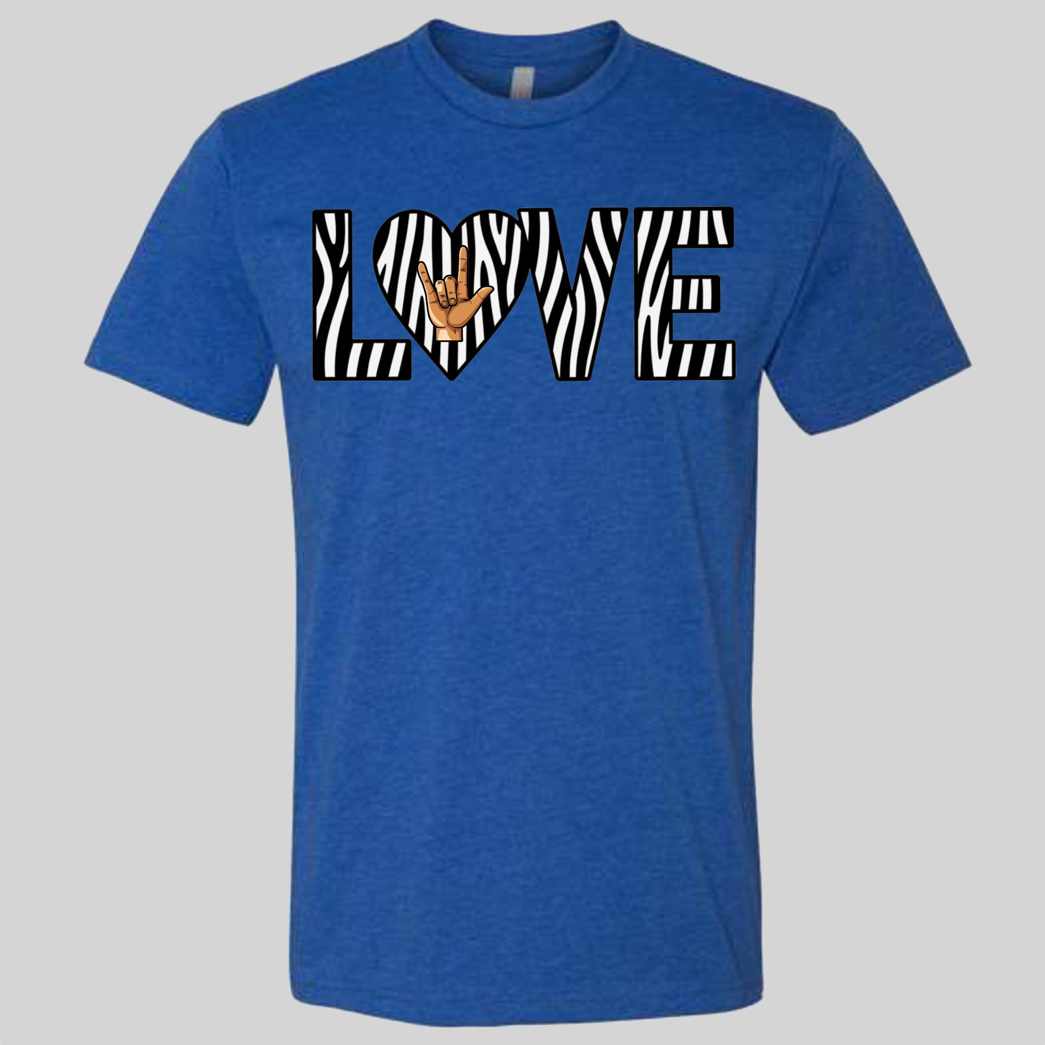 LOVE - Zebra T-Shirt