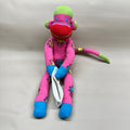 Sock Monkey - Keith Haring Pink