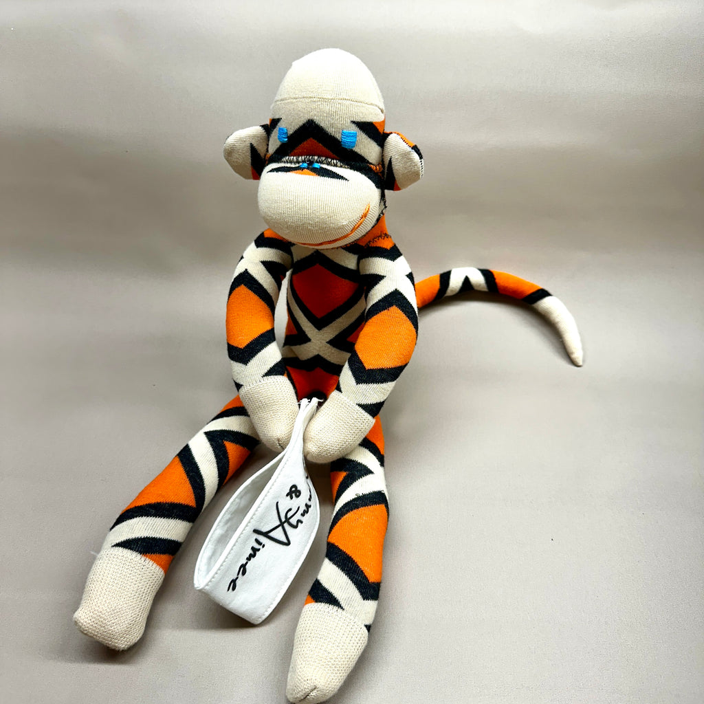Sock Monkey - Tiger Print