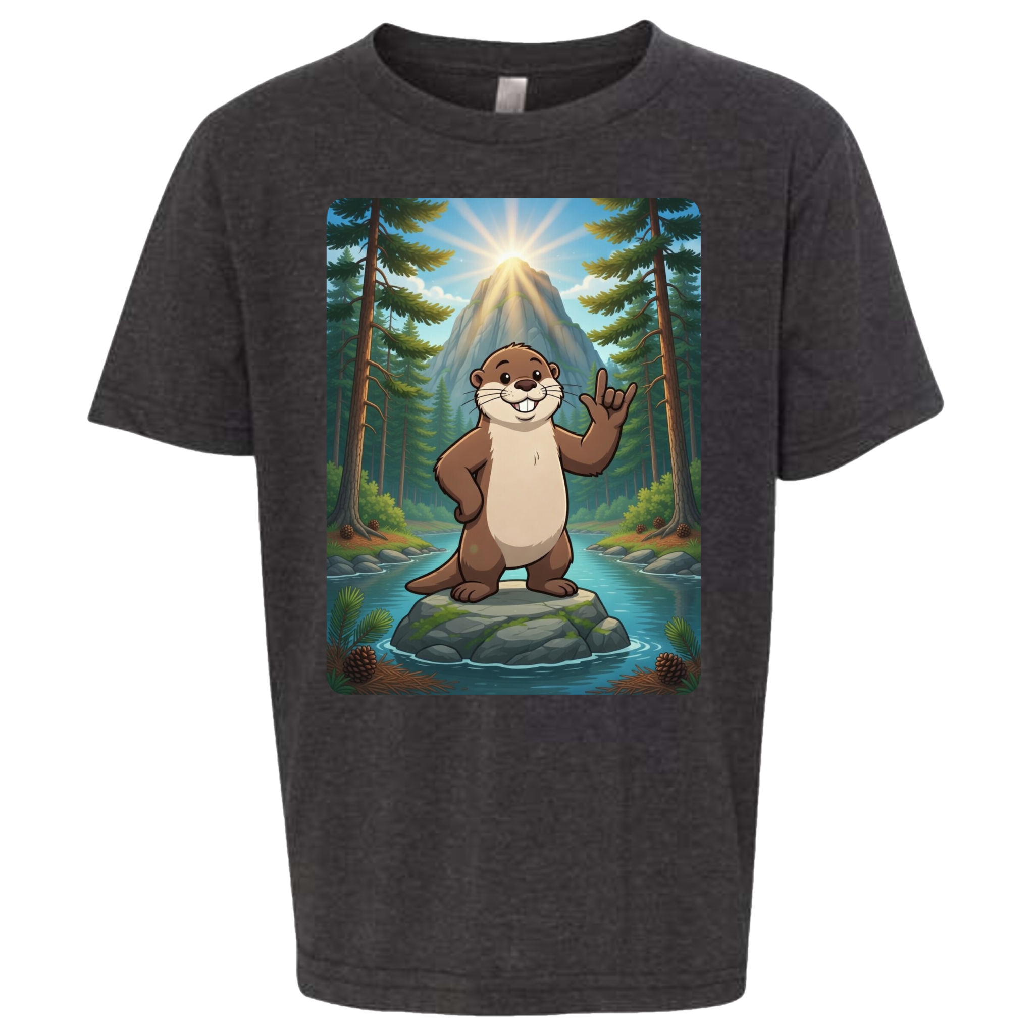 ASL Otter T-Shirt (Kids Sizes)