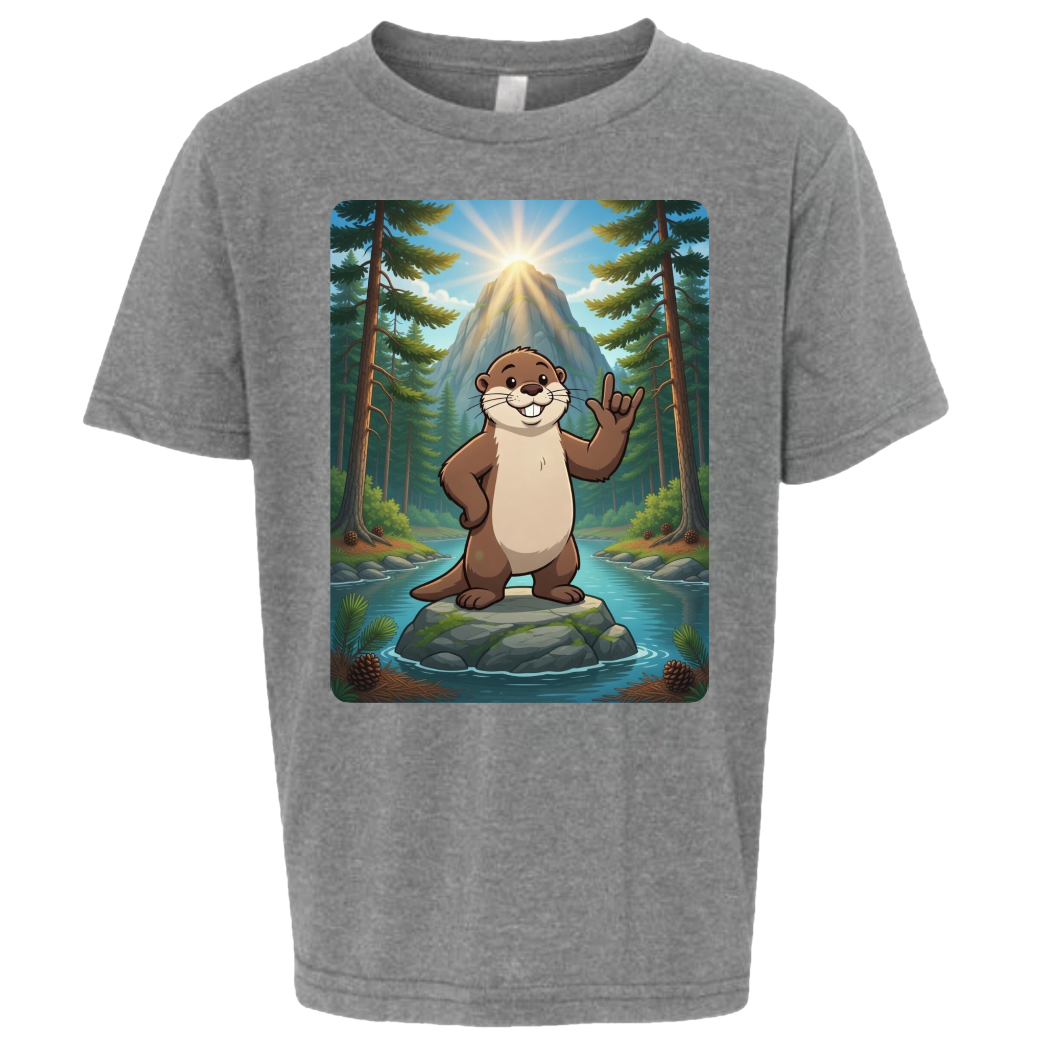 ASL Otter T-Shirt (Kids Sizes)