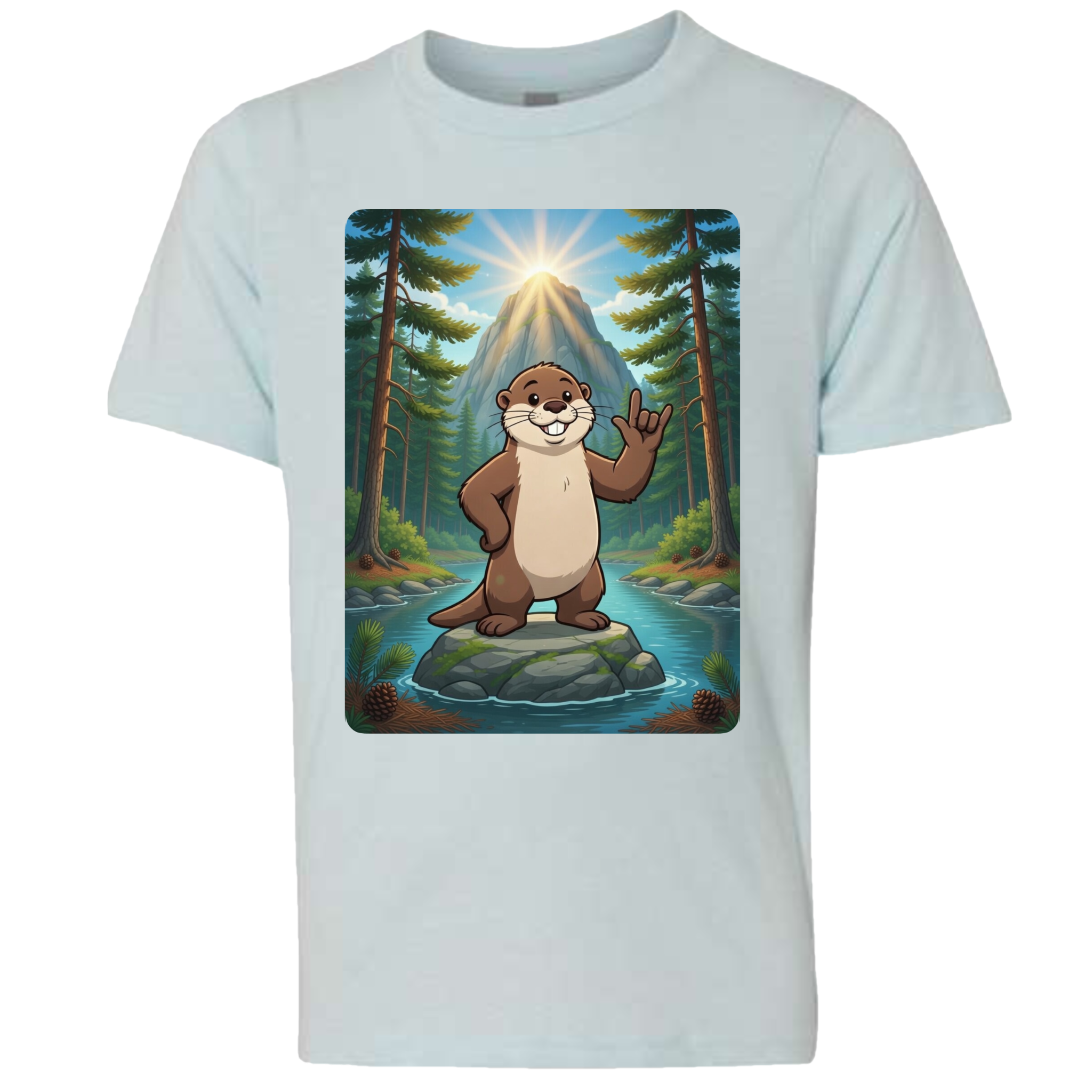 ASL Otter T-Shirt (Kids Sizes)