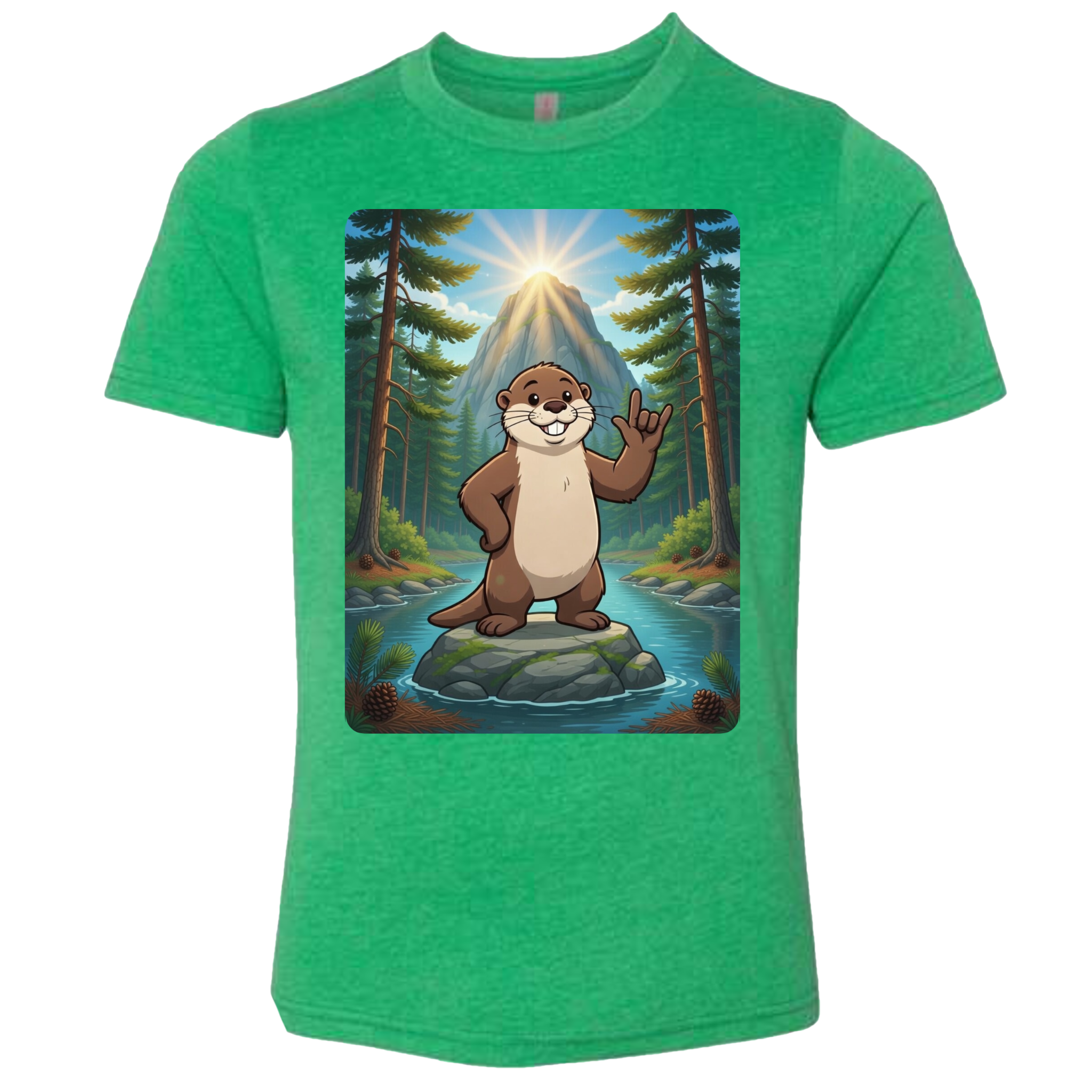 ASL Otter T-Shirt (Kids Sizes)
