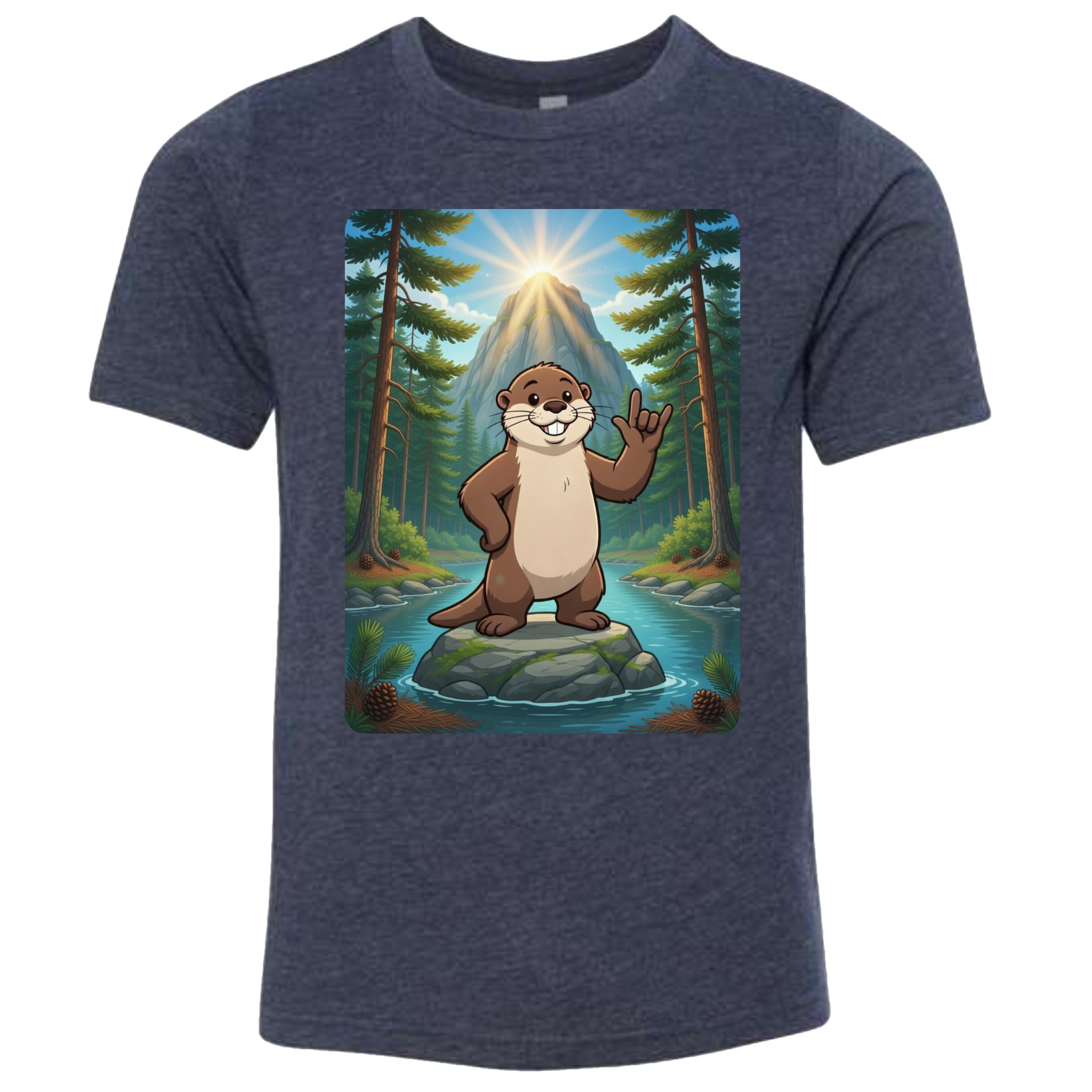 ASL Otter T-Shirt (Kids Sizes)
