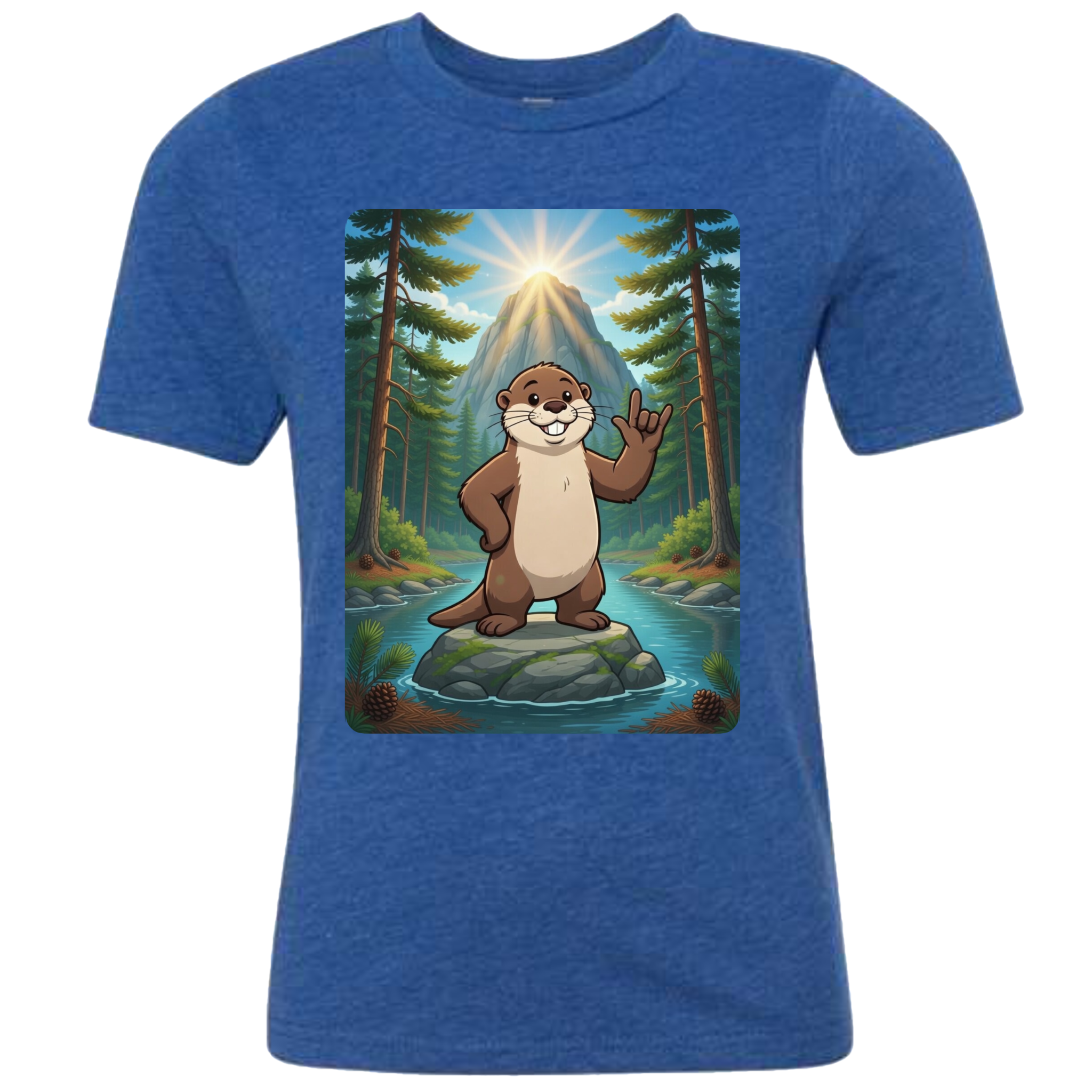ASL Otter T-Shirt (Kids Sizes)