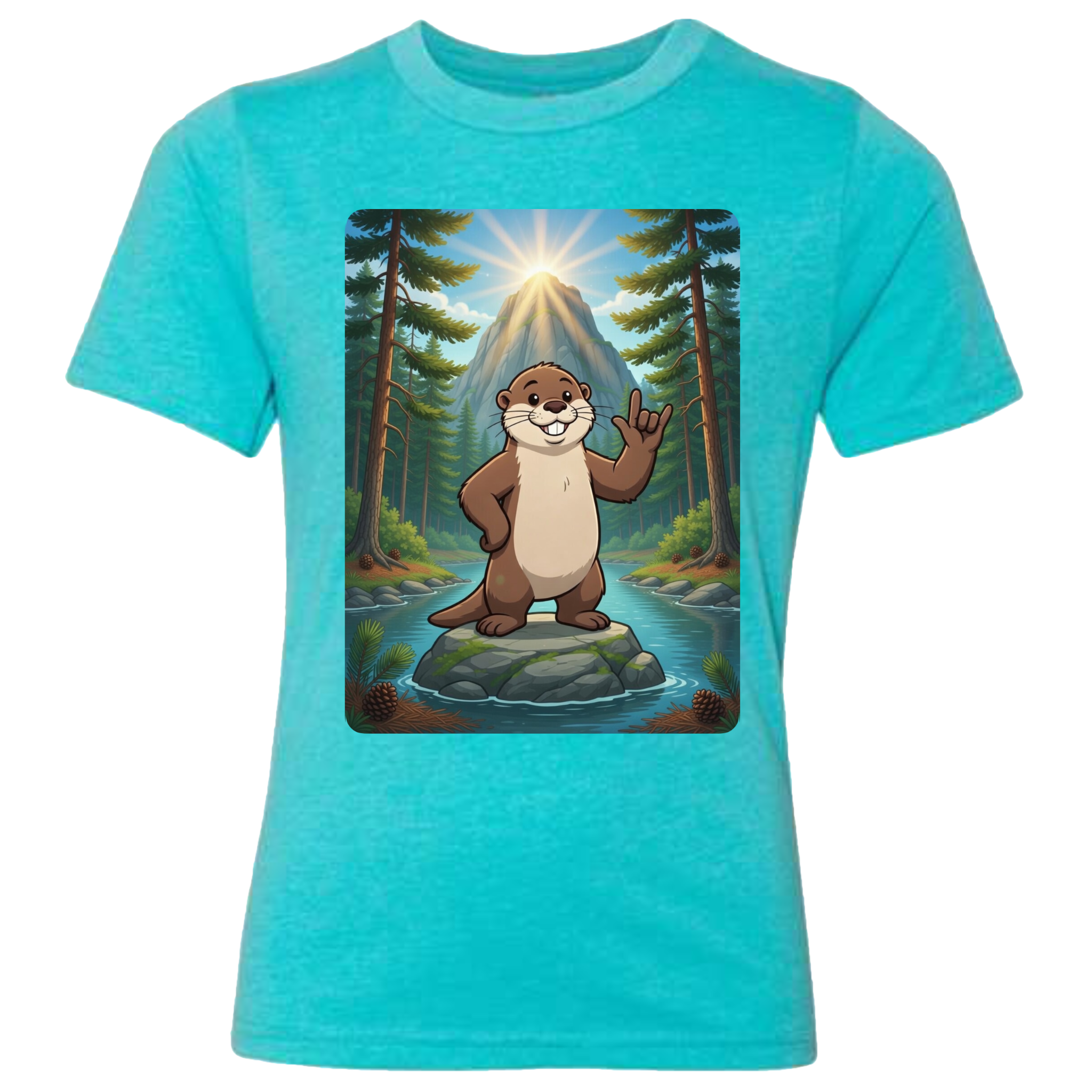 ASL Otter T-Shirt (Kids Sizes)