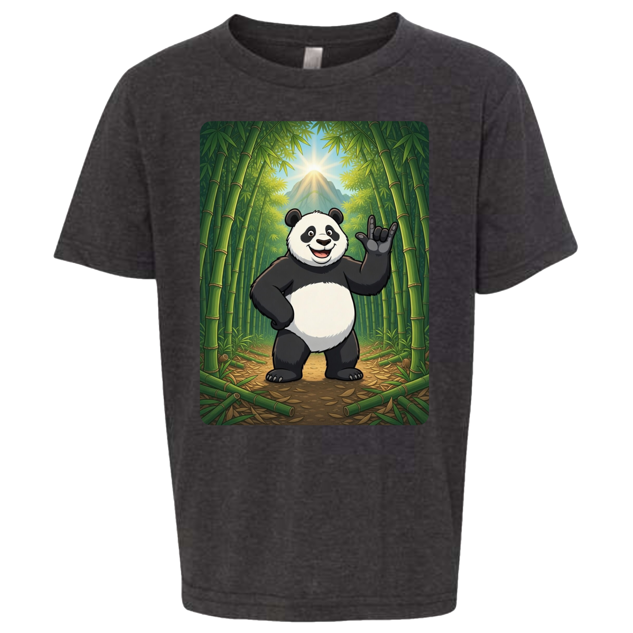 ASL Panda T-Shirt (Kids Sizes)
