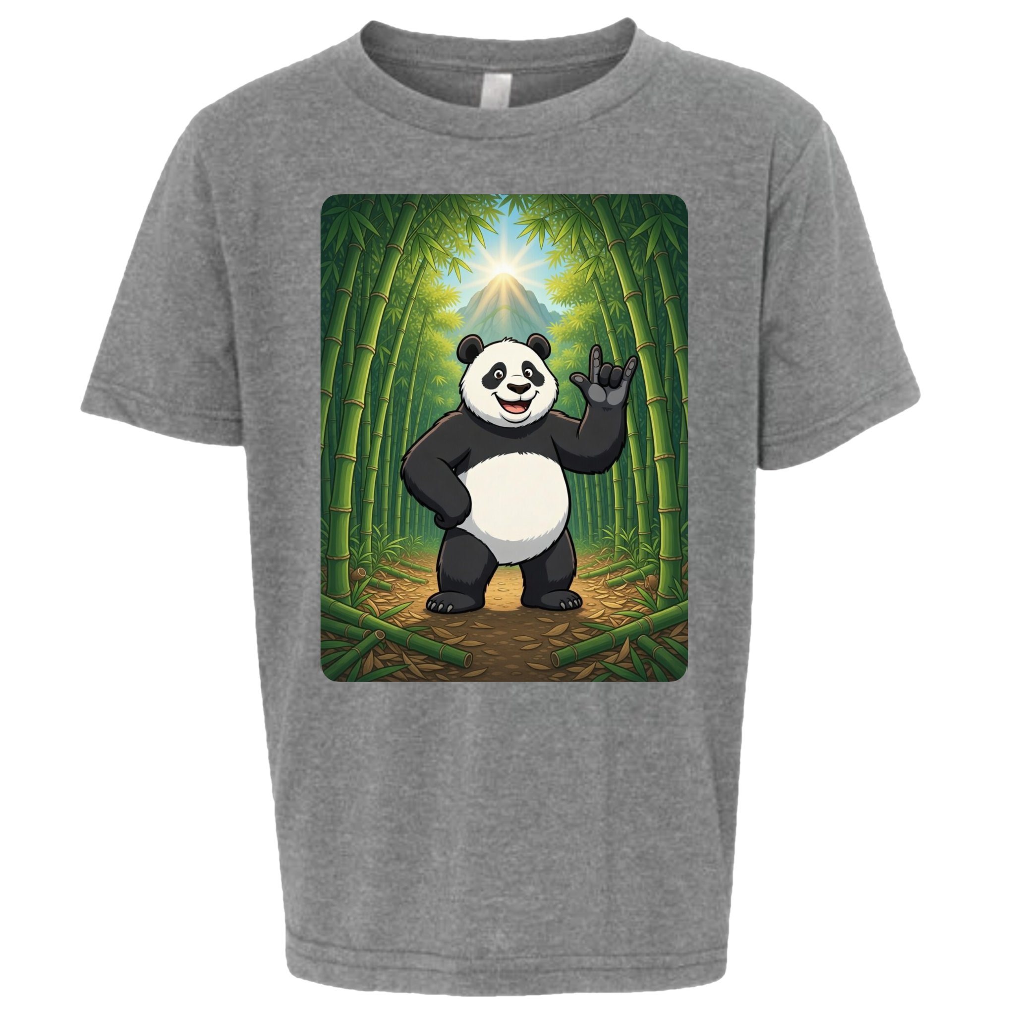 ASL Panda T-Shirt (Kids Sizes)