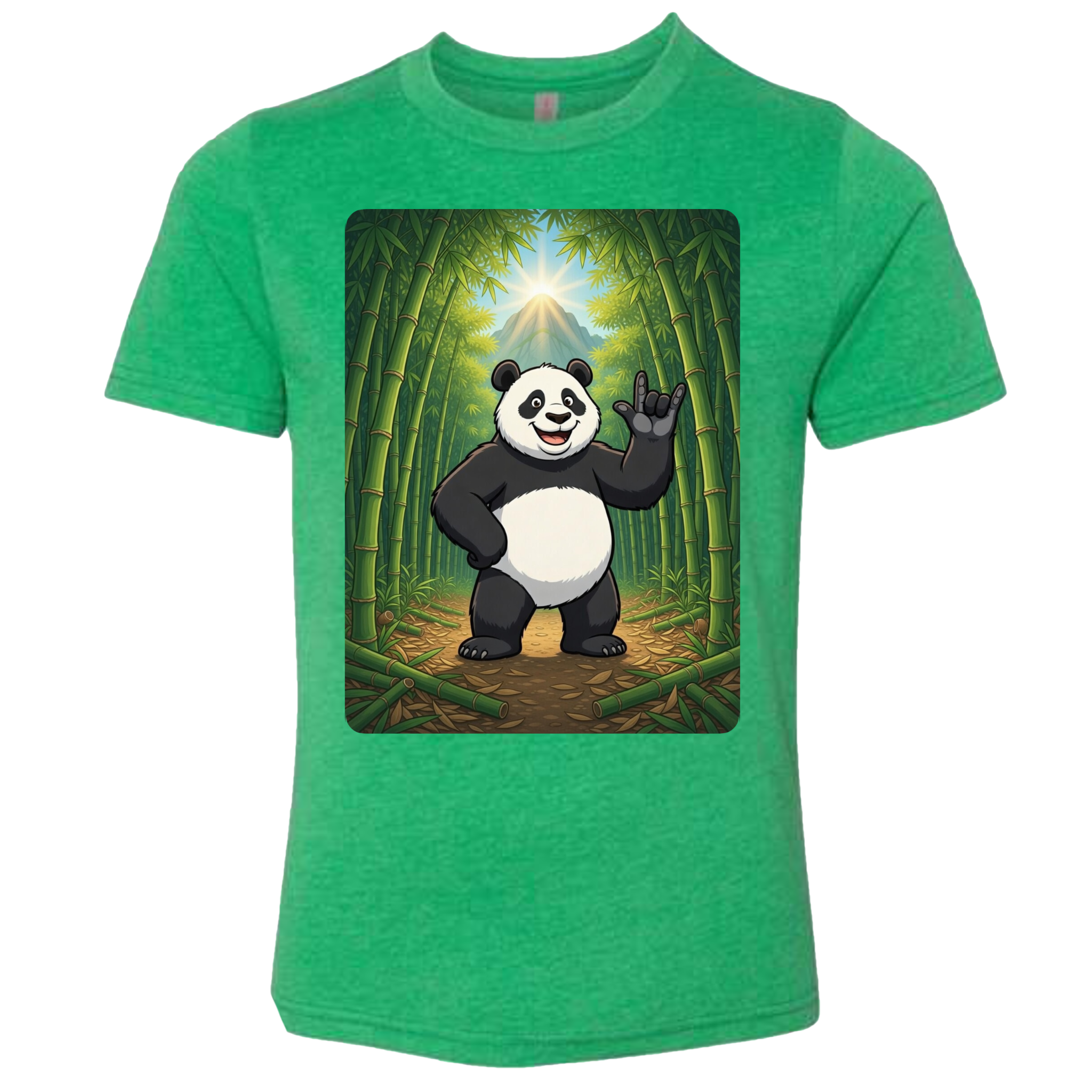 ASL Panda T-Shirt (Kids Sizes)