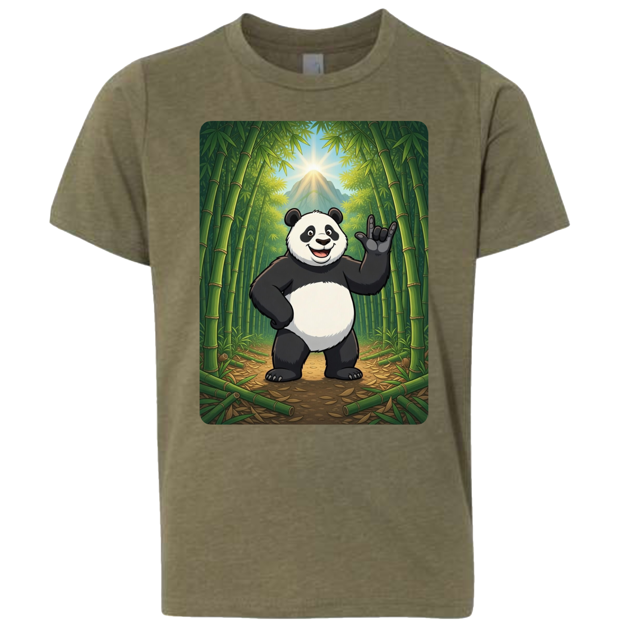 ASL Panda T-Shirt (Kids Sizes)