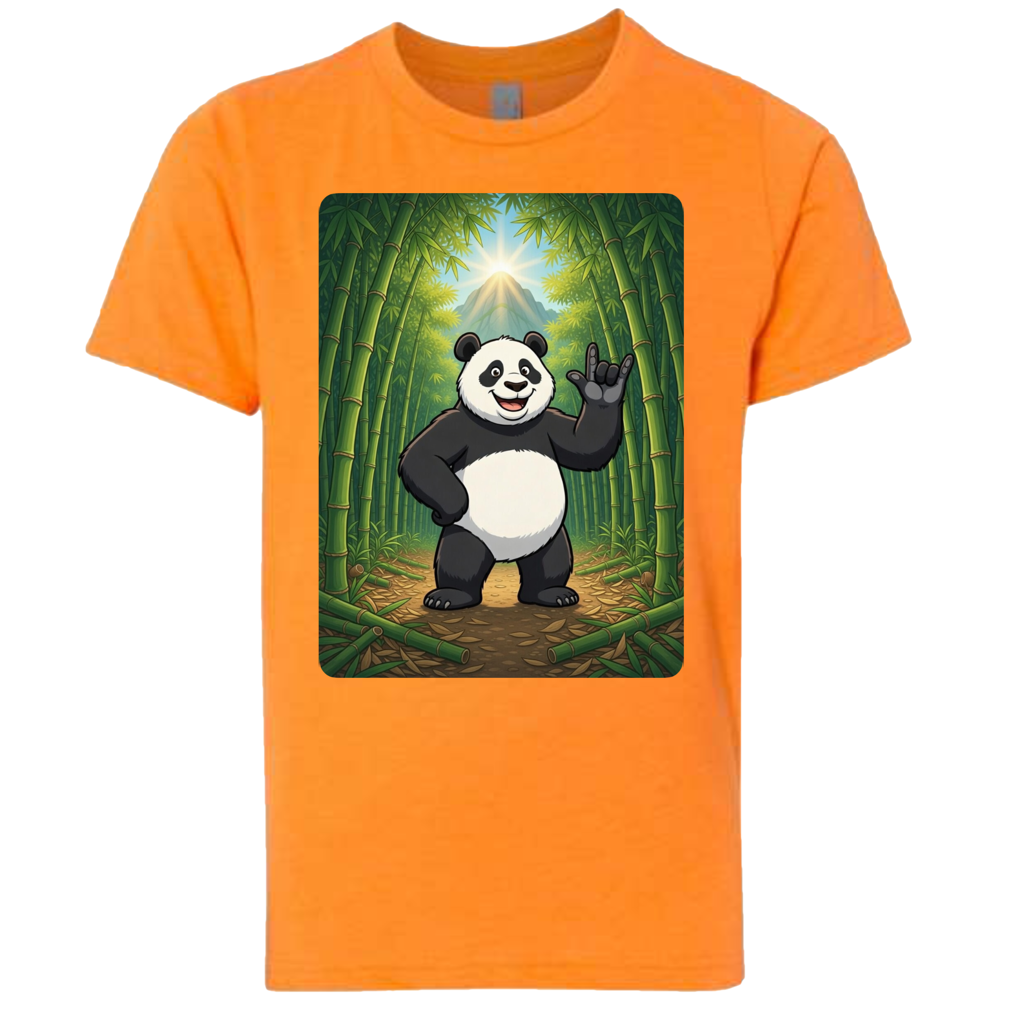 ASL Panda T-Shirt (Kids Sizes)