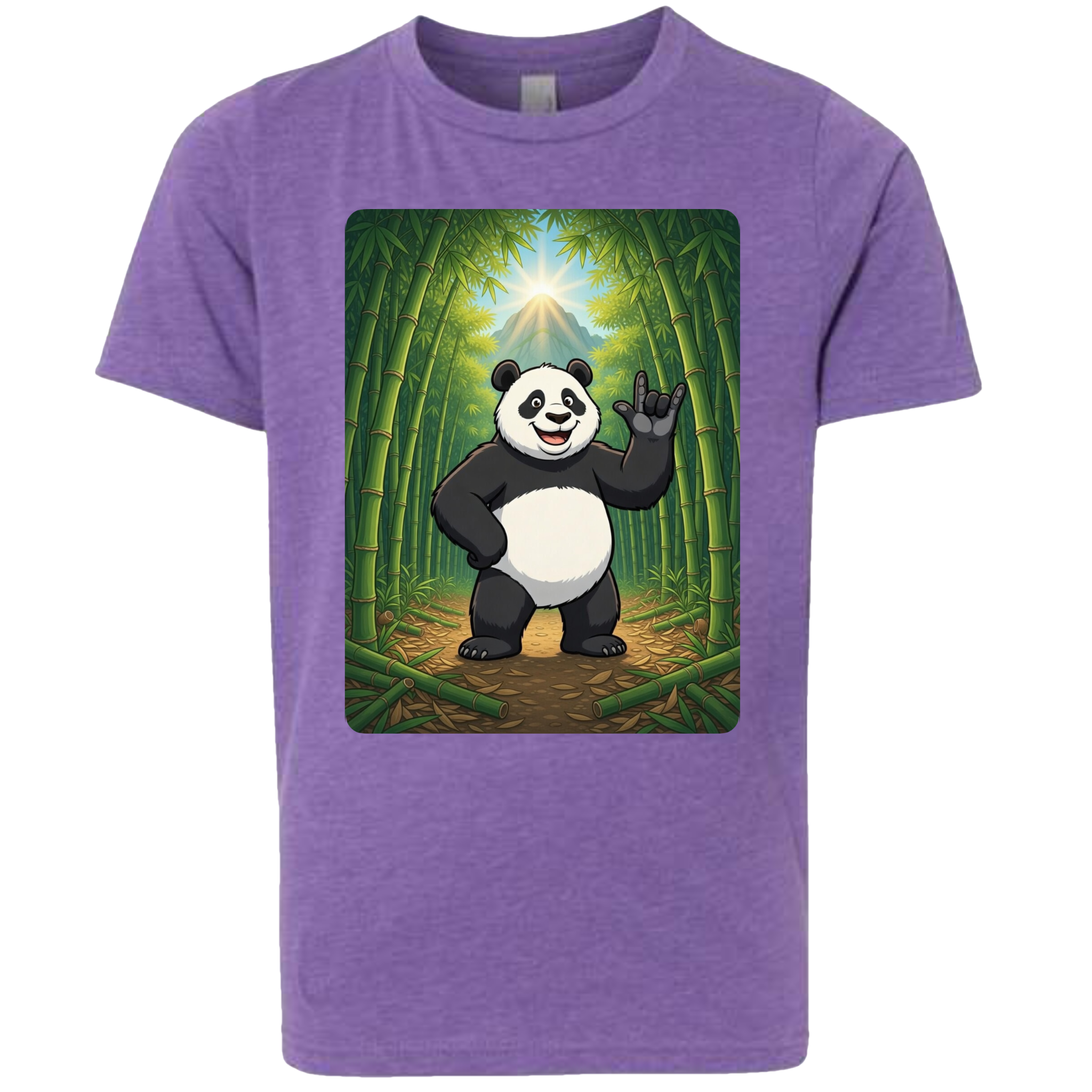 ASL Panda T-Shirt (Kids Sizes)