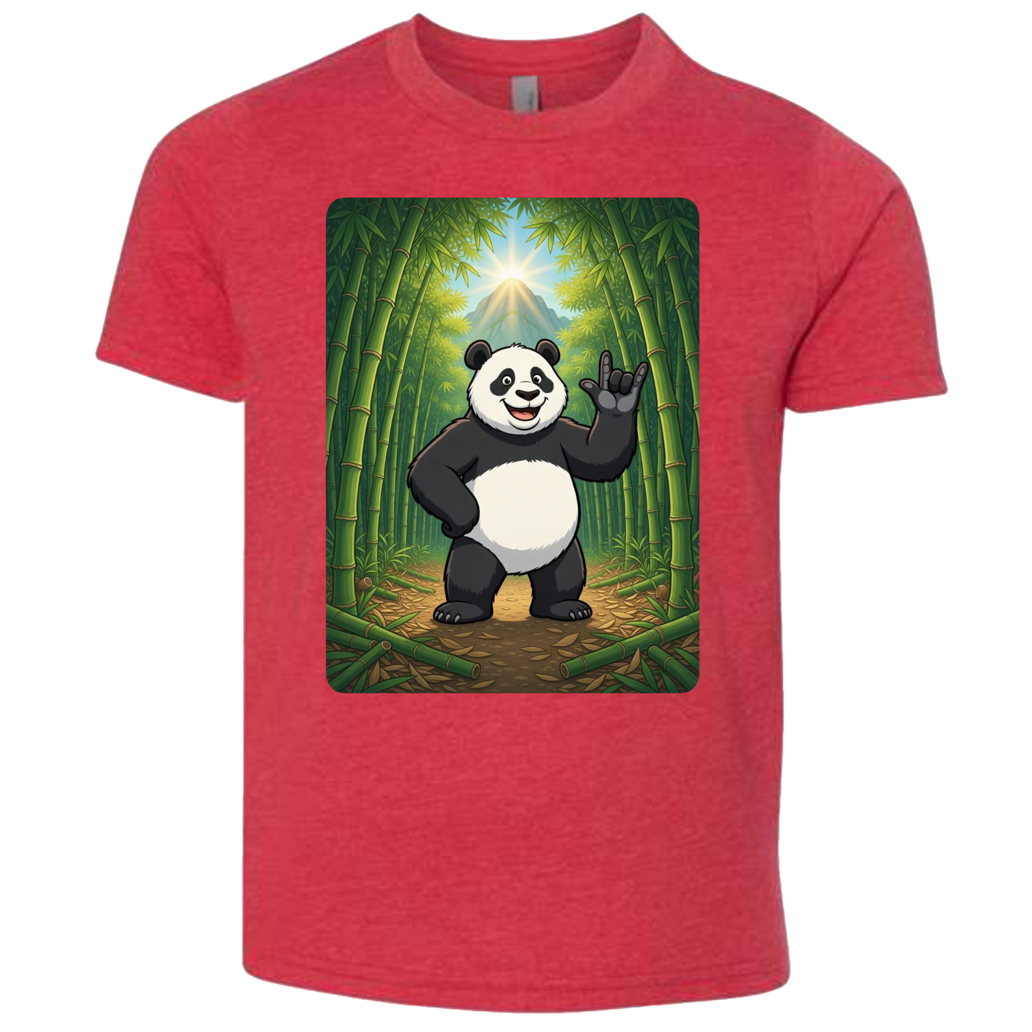 ASL Panda T-Shirt (Kids Sizes)