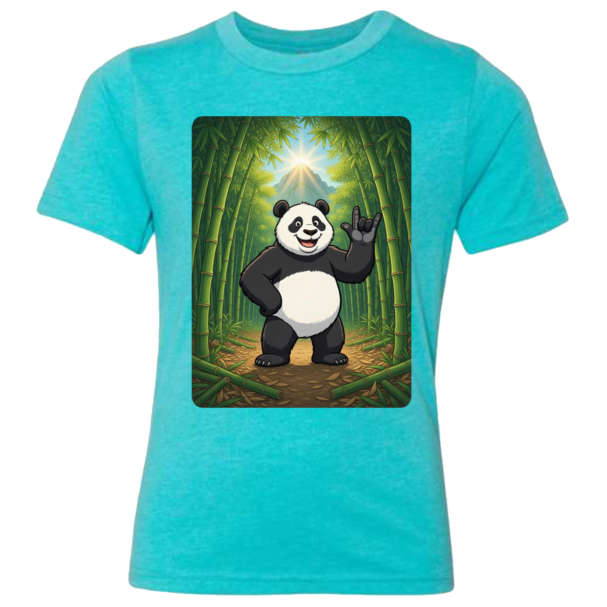ASL Panda T-Shirt (Kids Sizes)