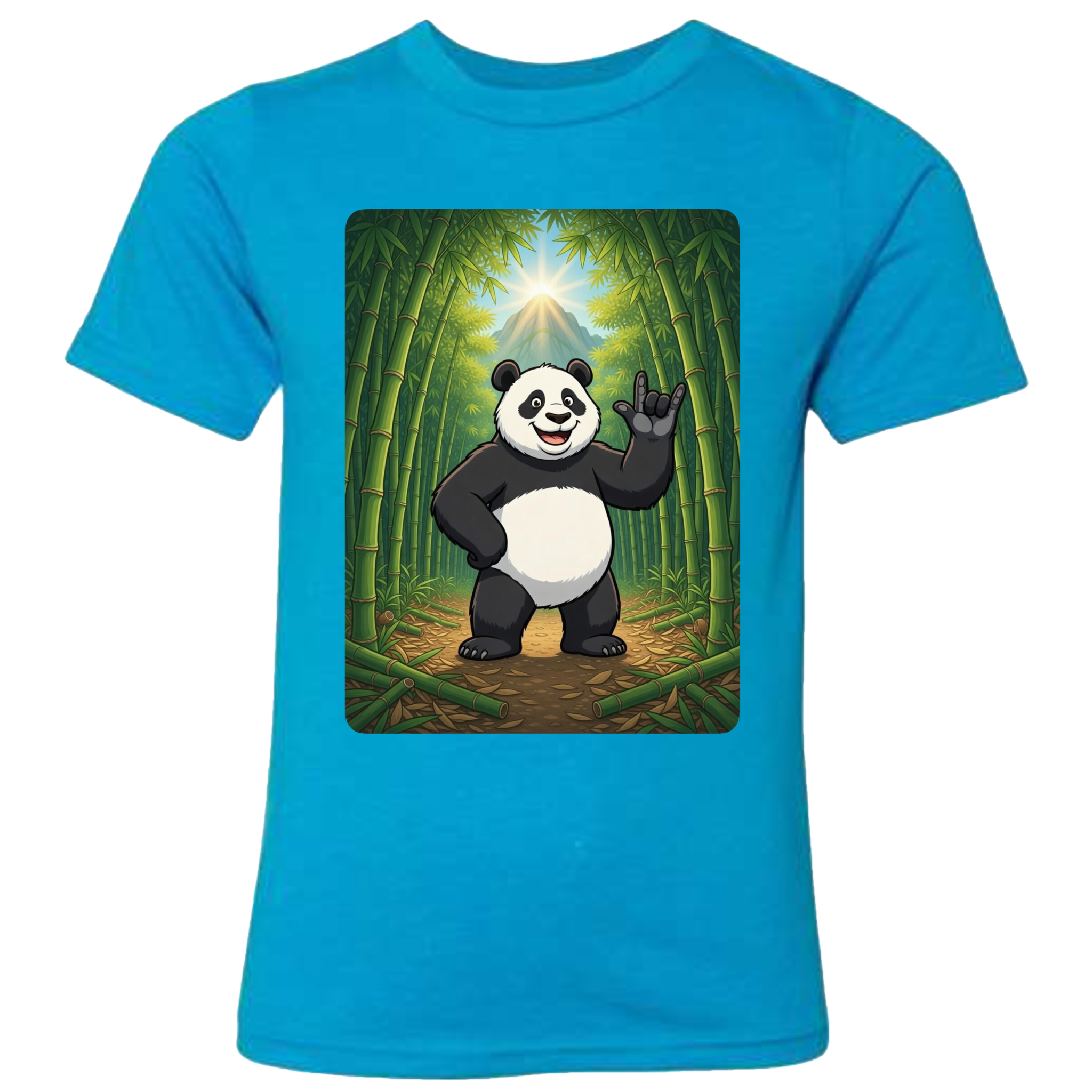 ASL Panda T-Shirt (Kids Sizes)