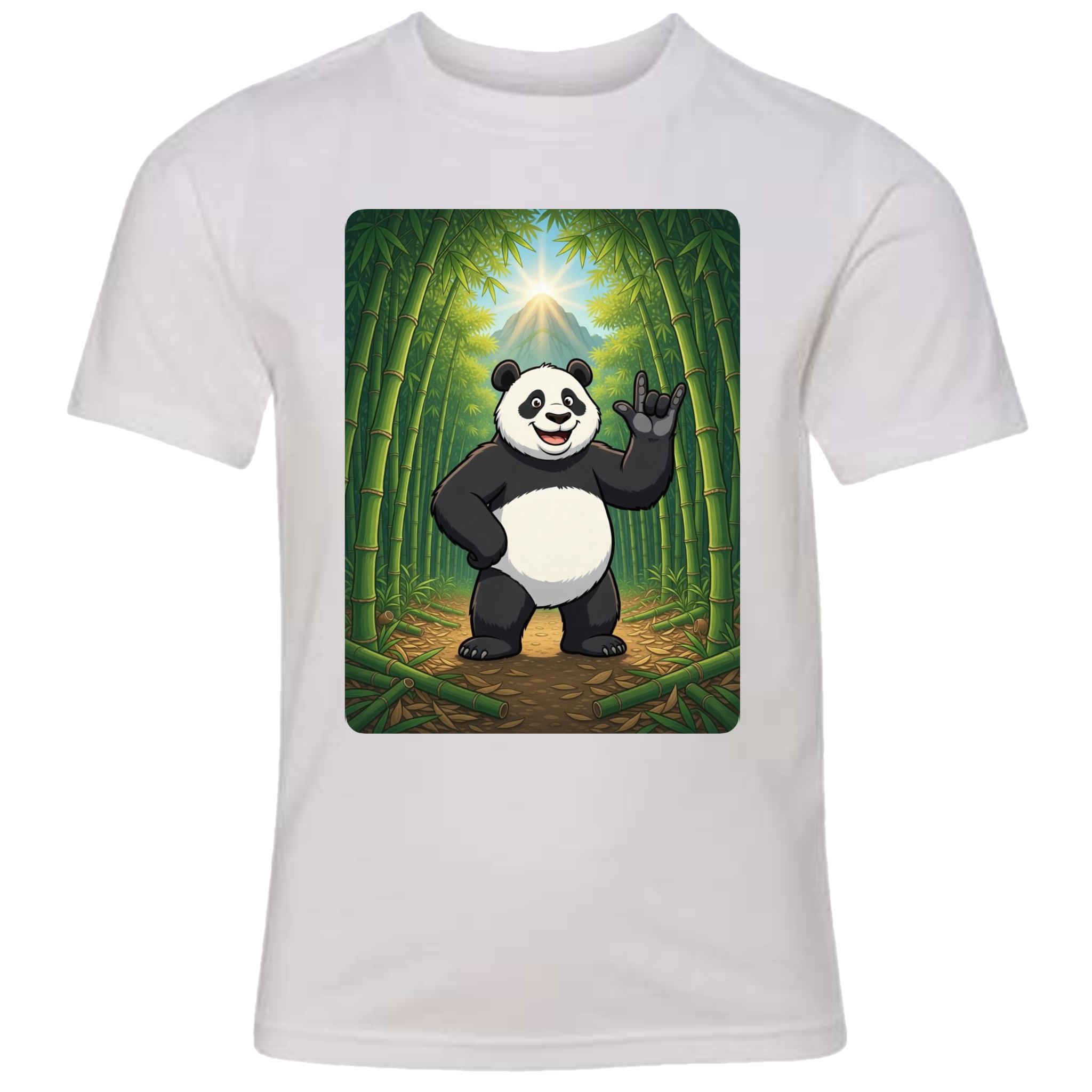 ASL Panda T-Shirt (Kids Sizes)