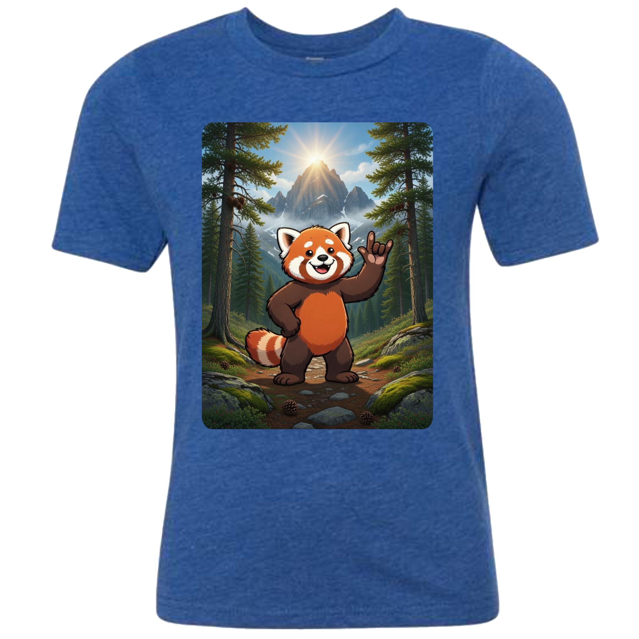 ASL Red Panda T-Shirt (Kids Sizes)