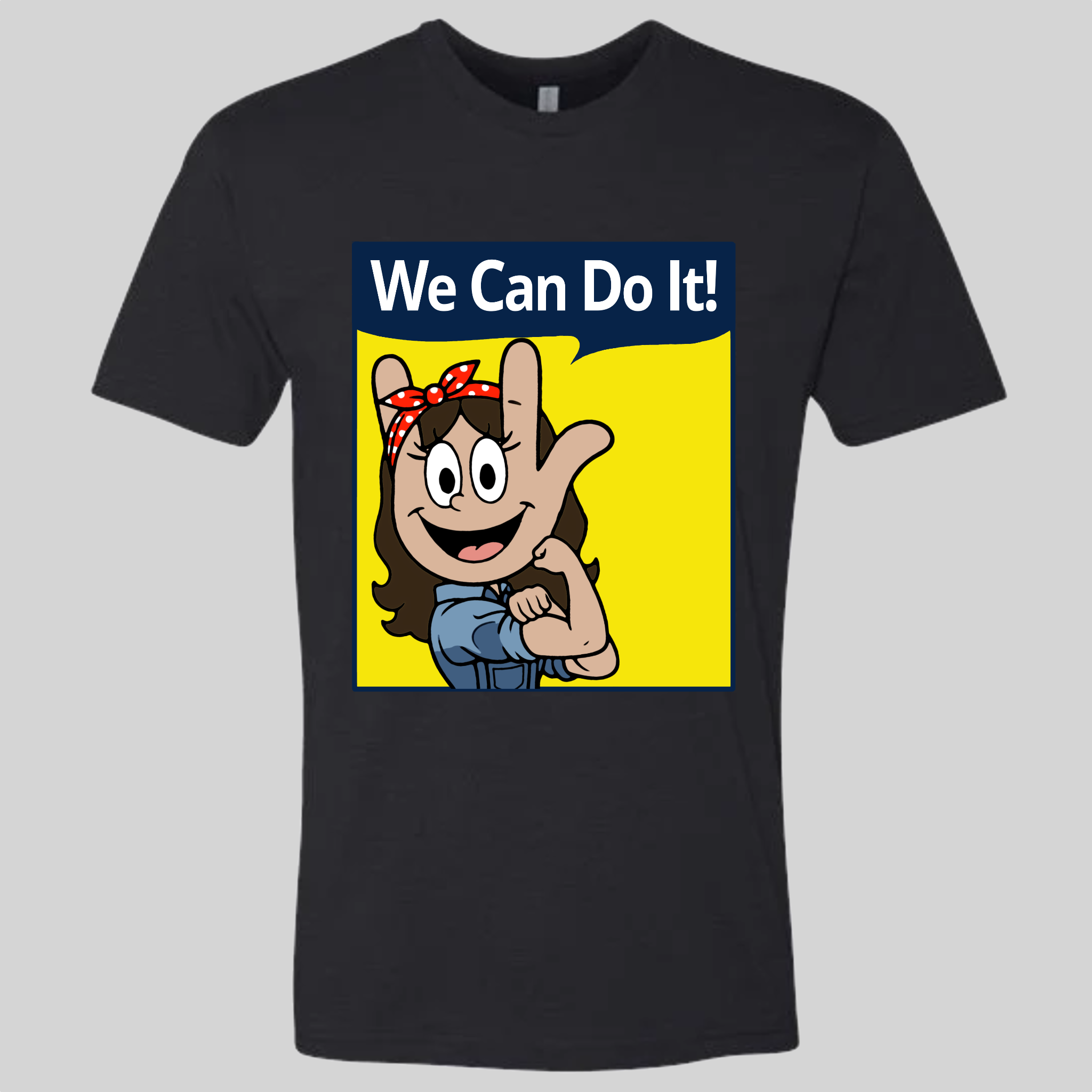 Rosie the Riveter - Dark Hair T-Shirt