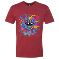 ASL Splash Face T-Shirt - Rainbow