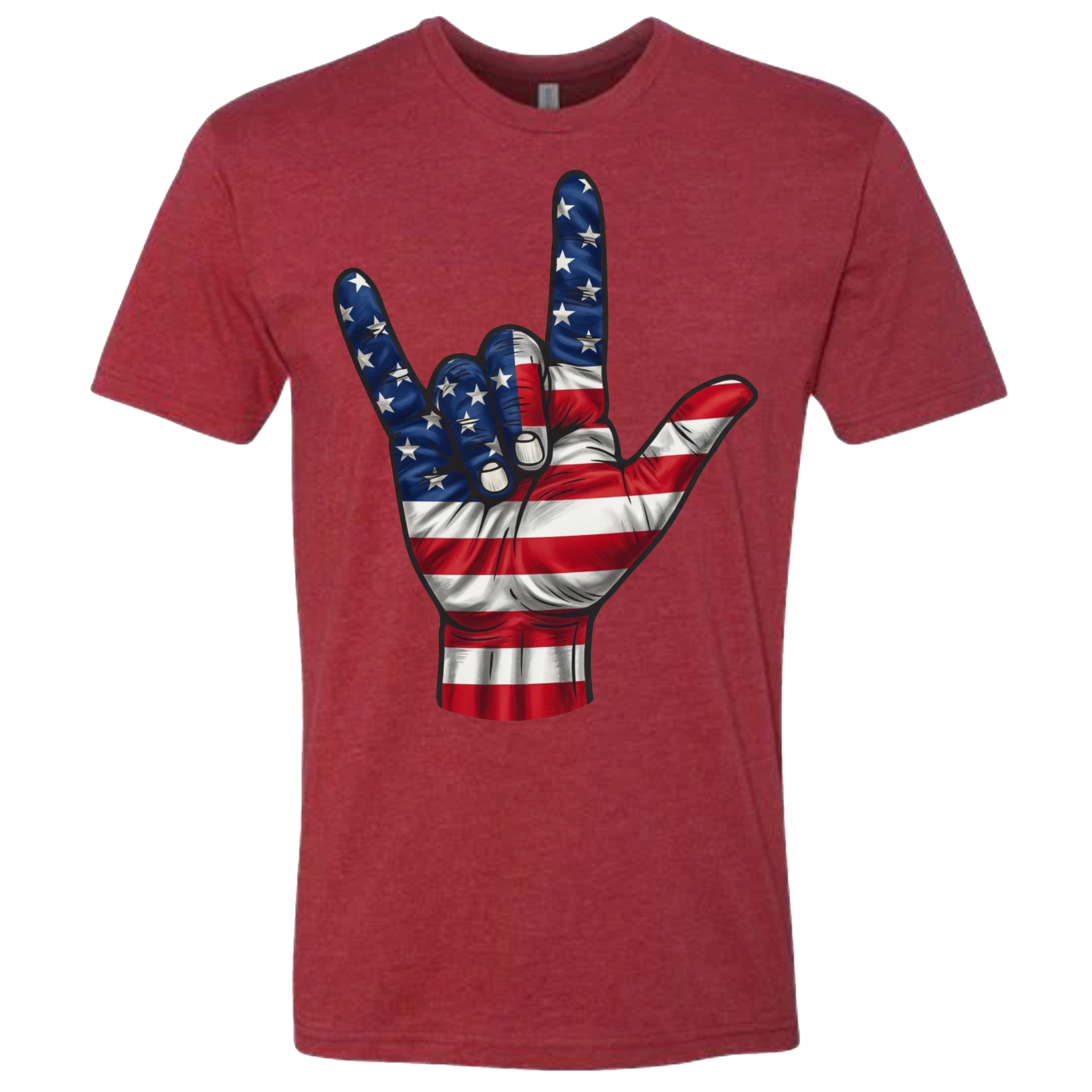 USA ASL Hand T-Shirt