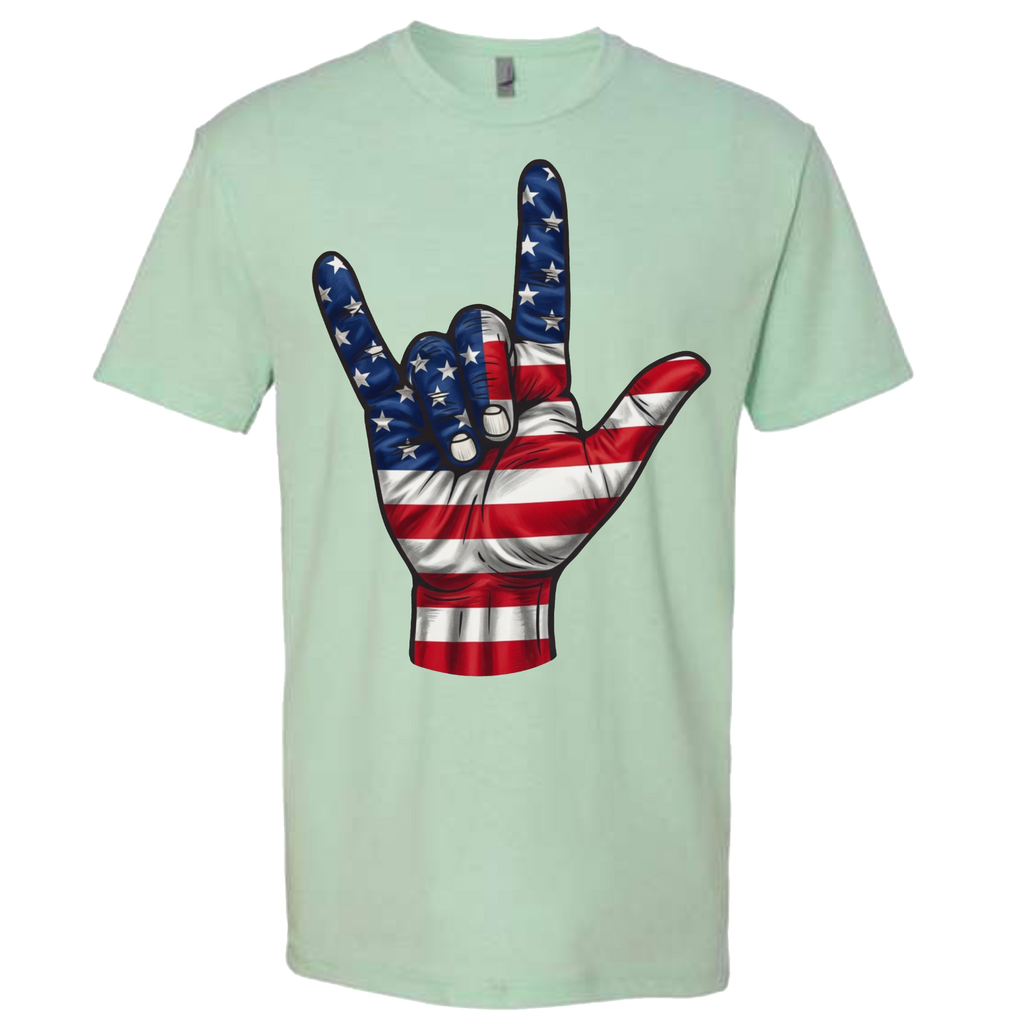USA ASL Hand T-Shirt