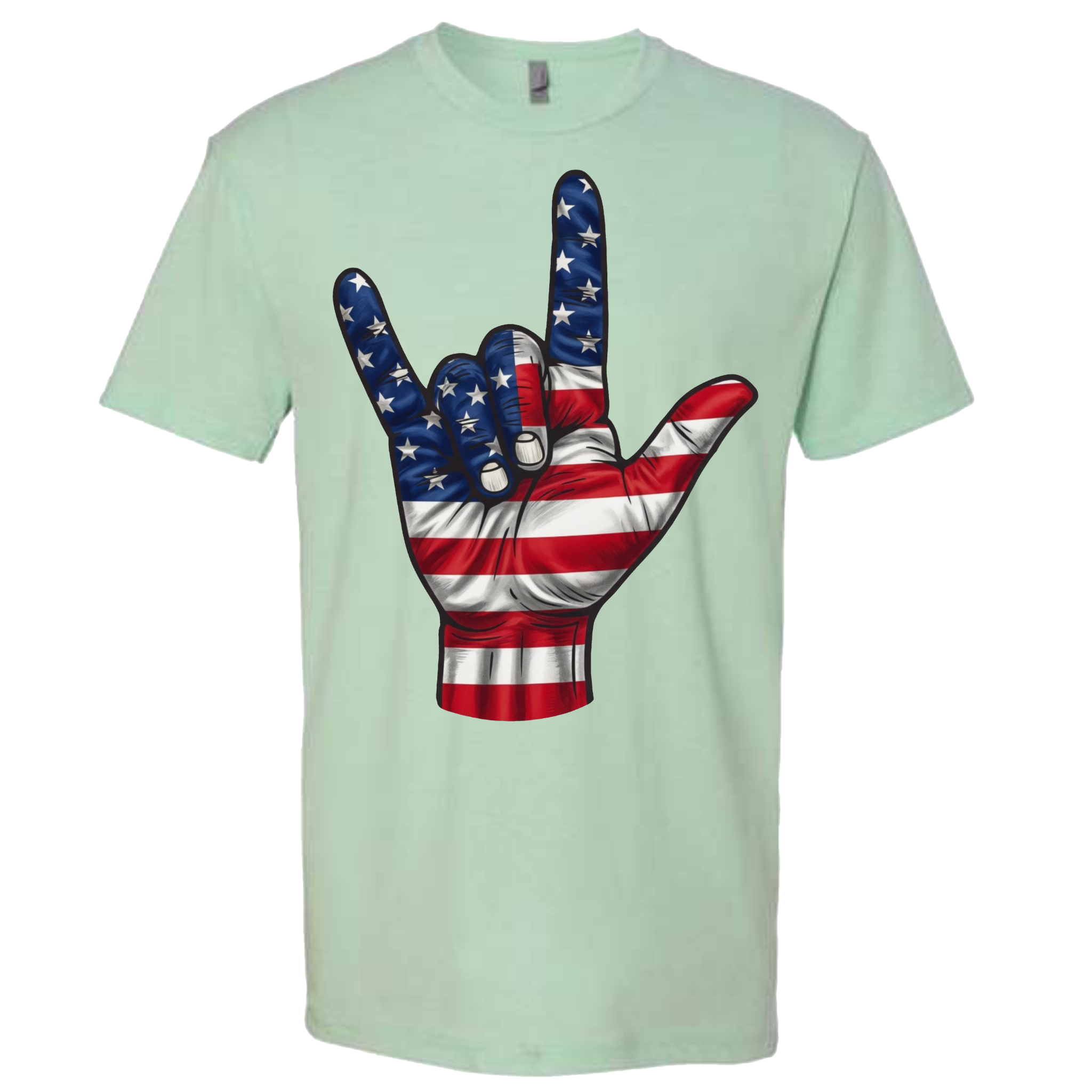 USA ASL Hand T-Shirt