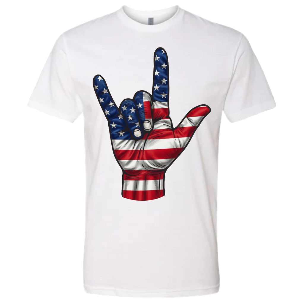 USA ASL Hand T-Shirt