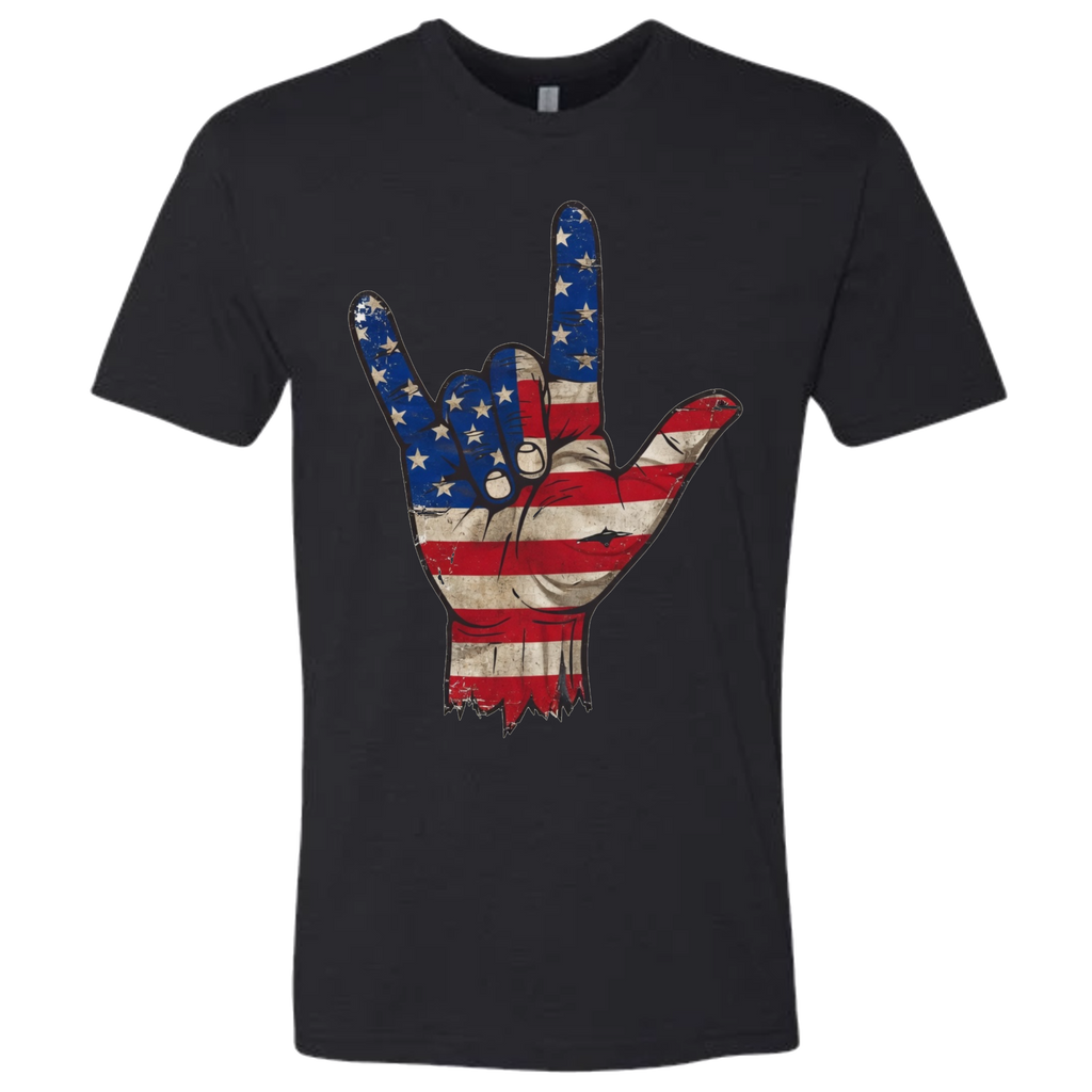 USA ASL Hand T-Shirt