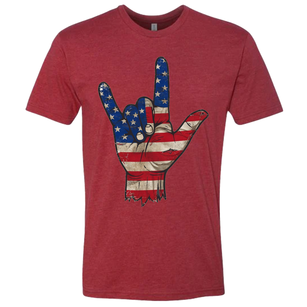 USA ASL Hand T-Shirt