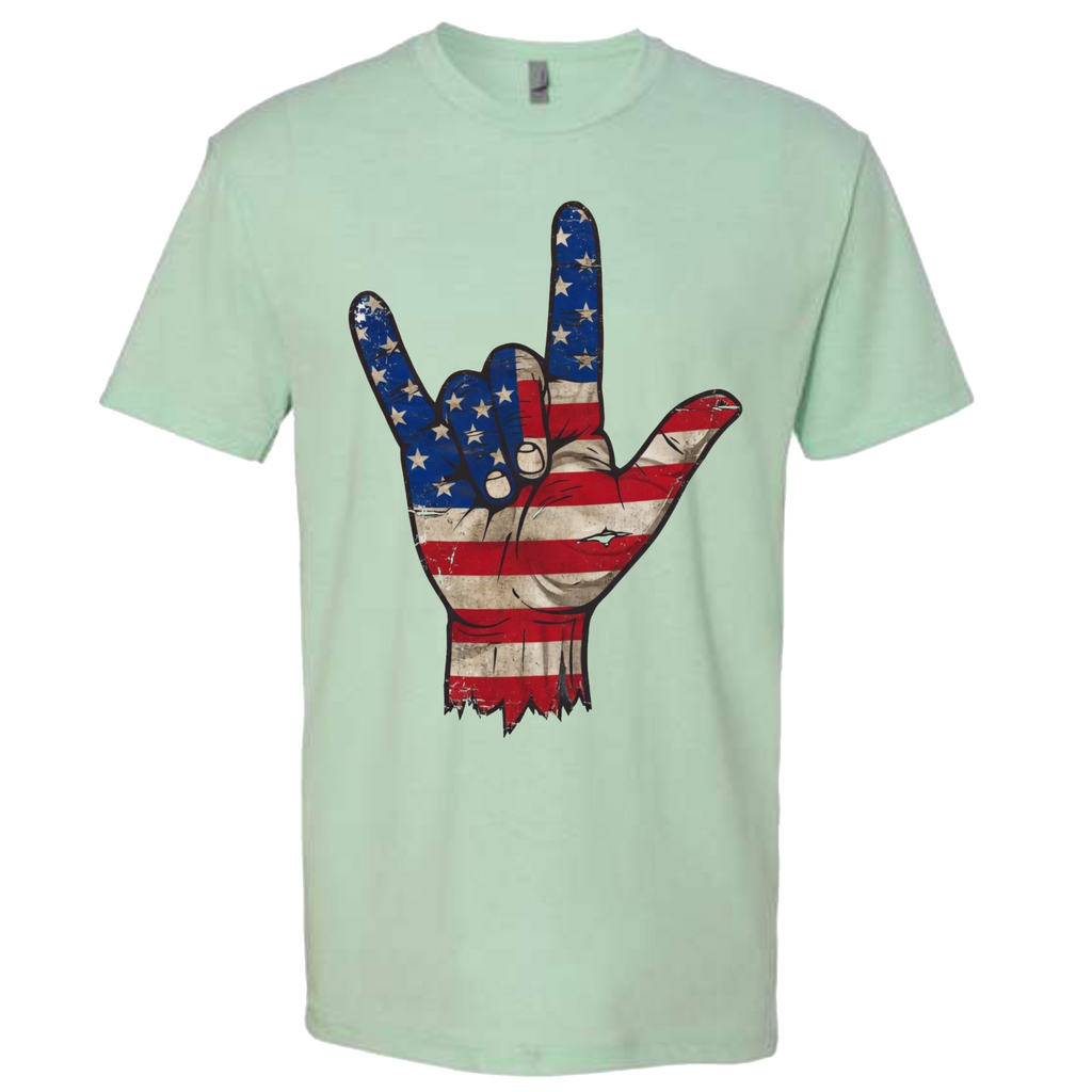 USA ASL Hand T-Shirt