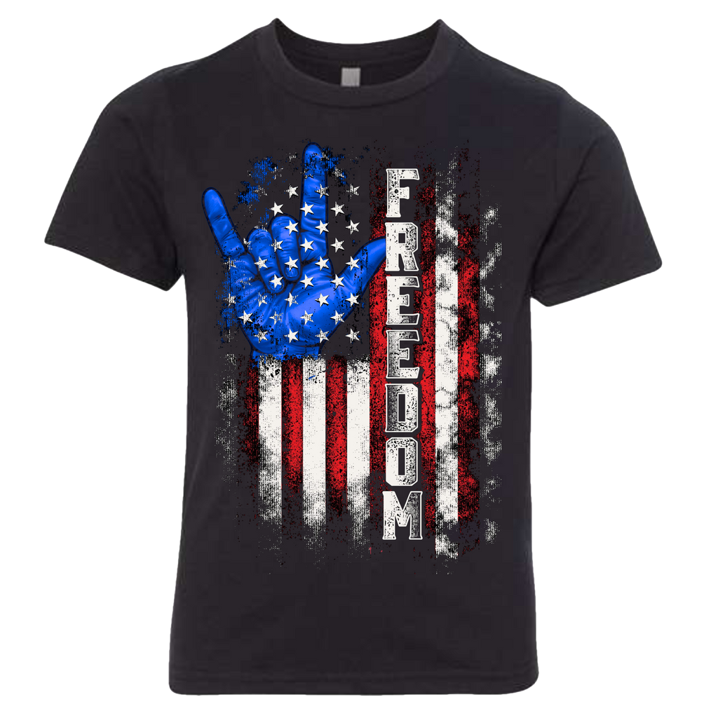 ASL Freedom T-Shirt (Youth Sizes)