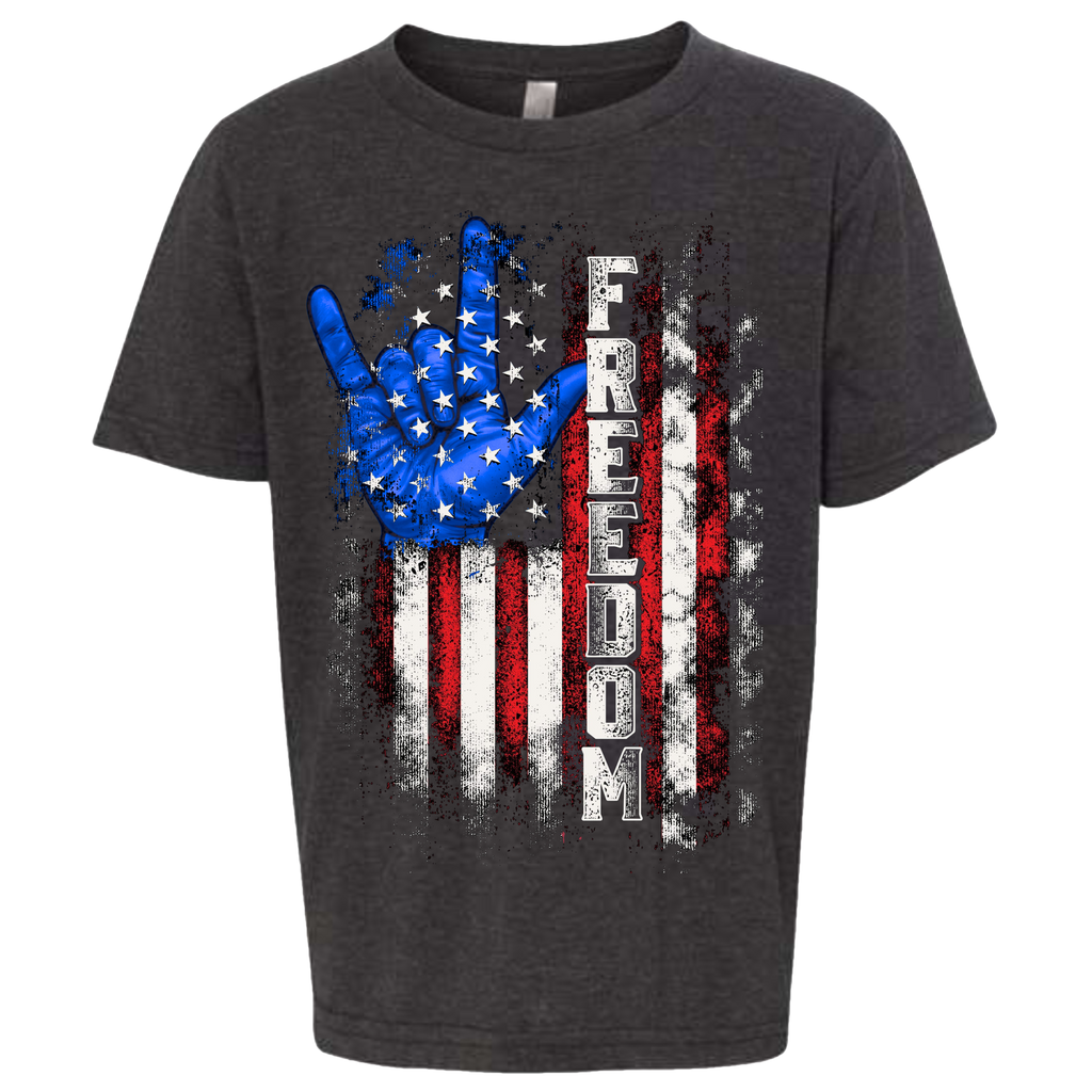 ASL Freedom T-Shirt (Youth Sizes)