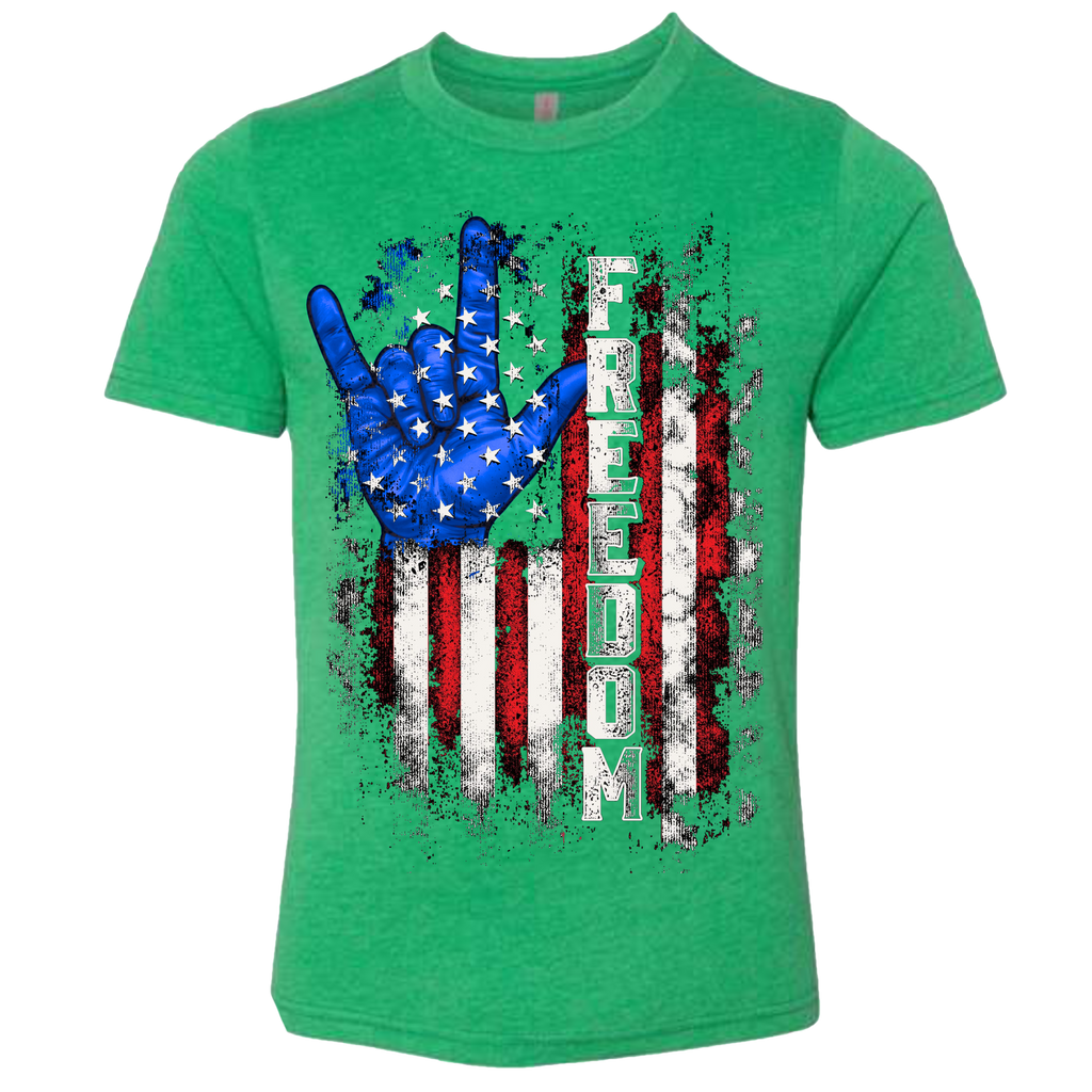ASL Freedom T-Shirt (Youth Sizes)