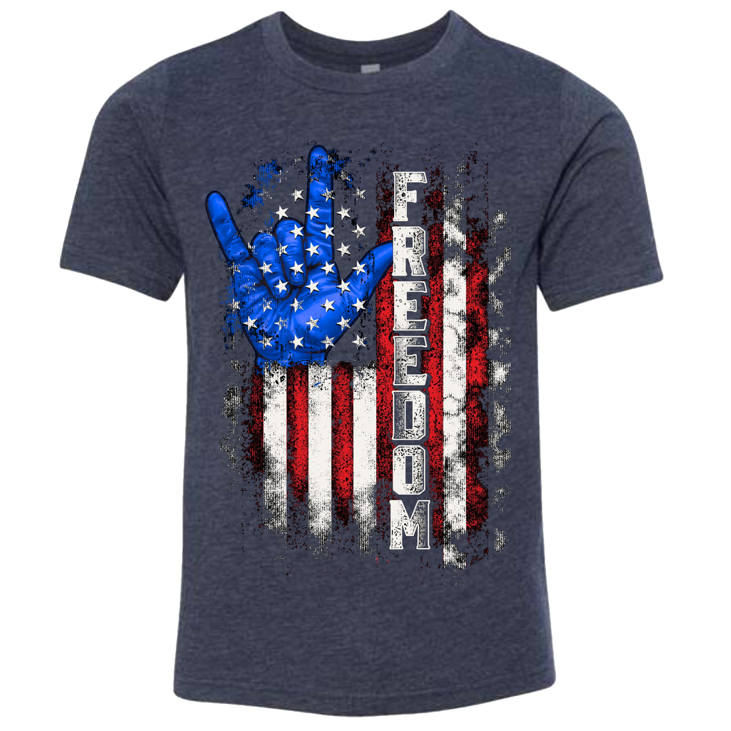 ASL Freedom T-Shirt (Youth Sizes)