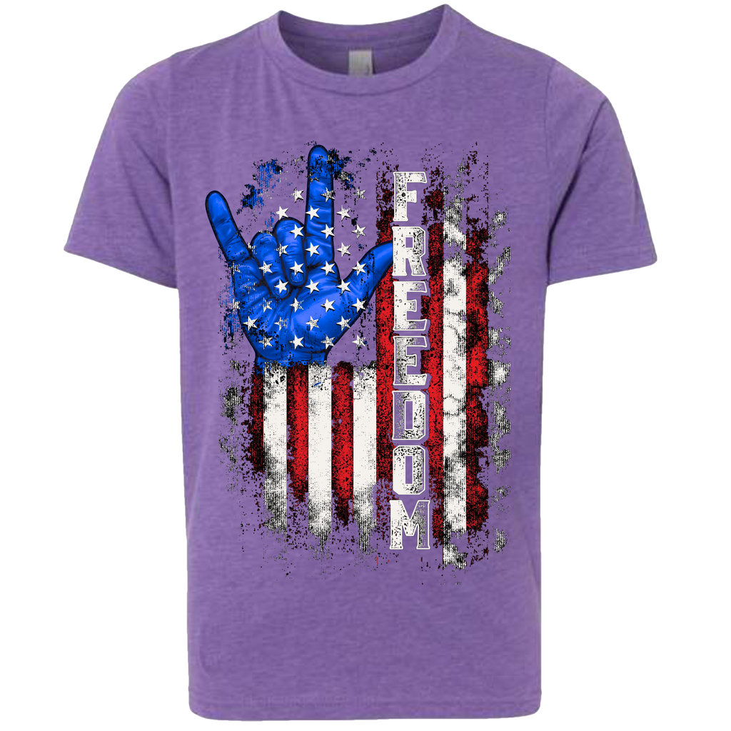 ASL Freedom T-Shirt (Youth Sizes)